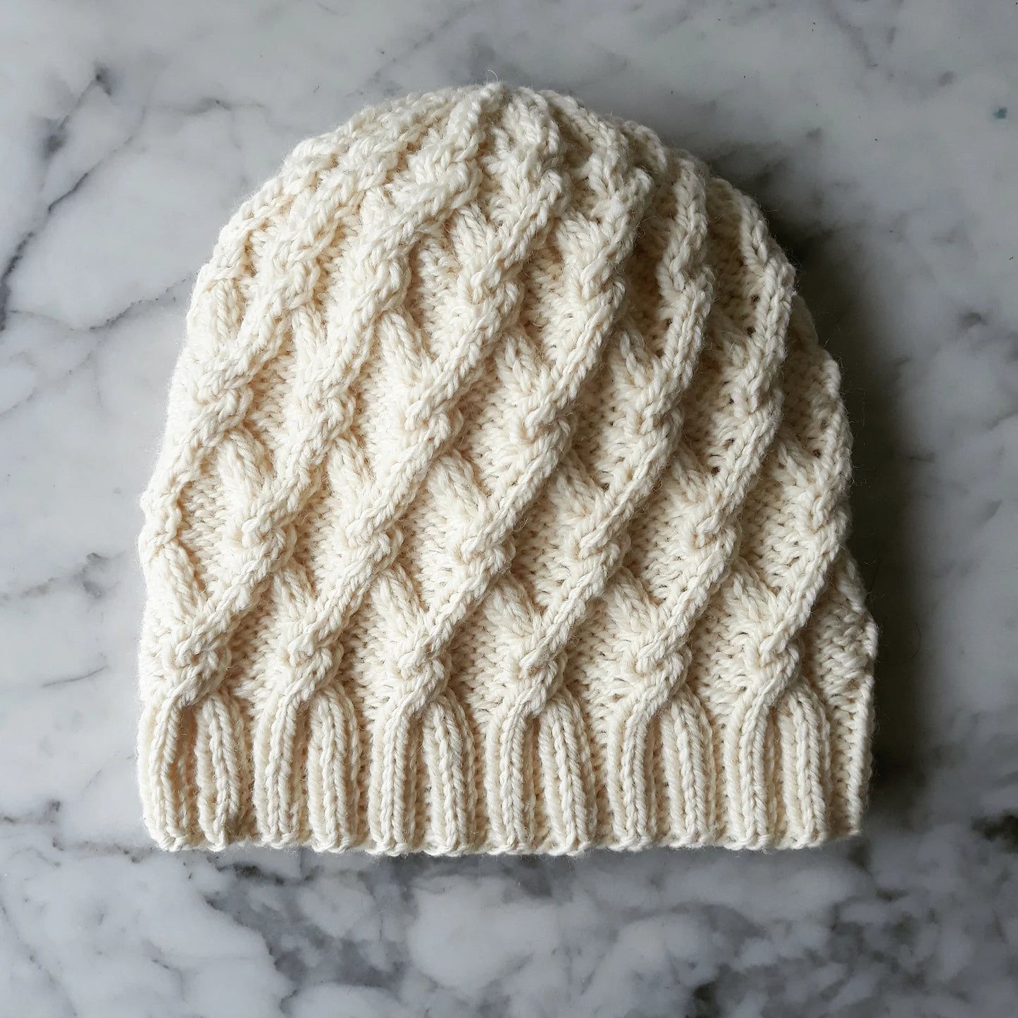 🧶 Salthill Cable Knit Hat Pattern – Timeless Aran Style, Seamless & Warm (PDF) - Cielcraft