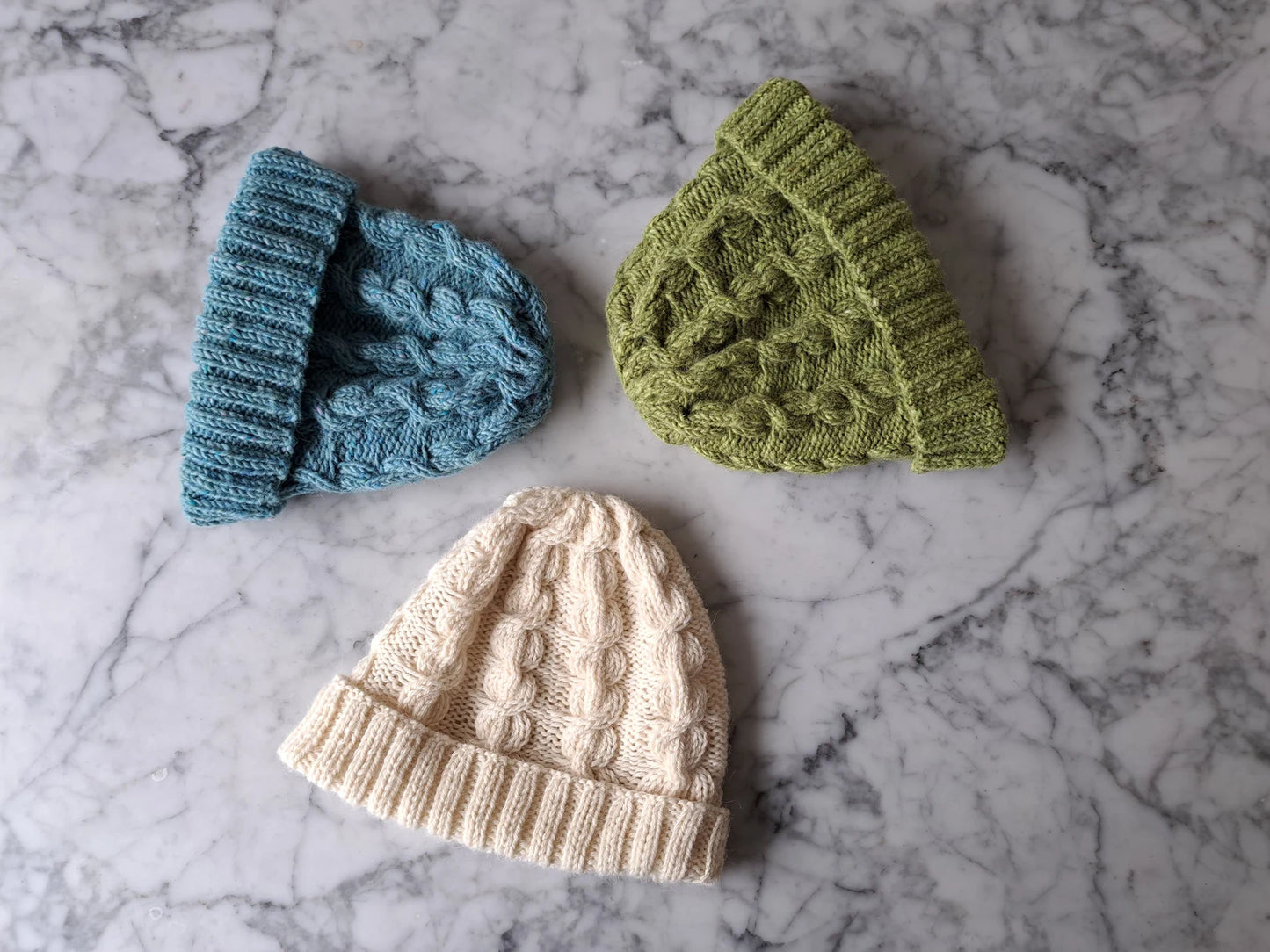 🧶 Aran Watchcap Knitting Pattern – Chunky, Textured & Warm Beanie (PDF) - Cielcraft