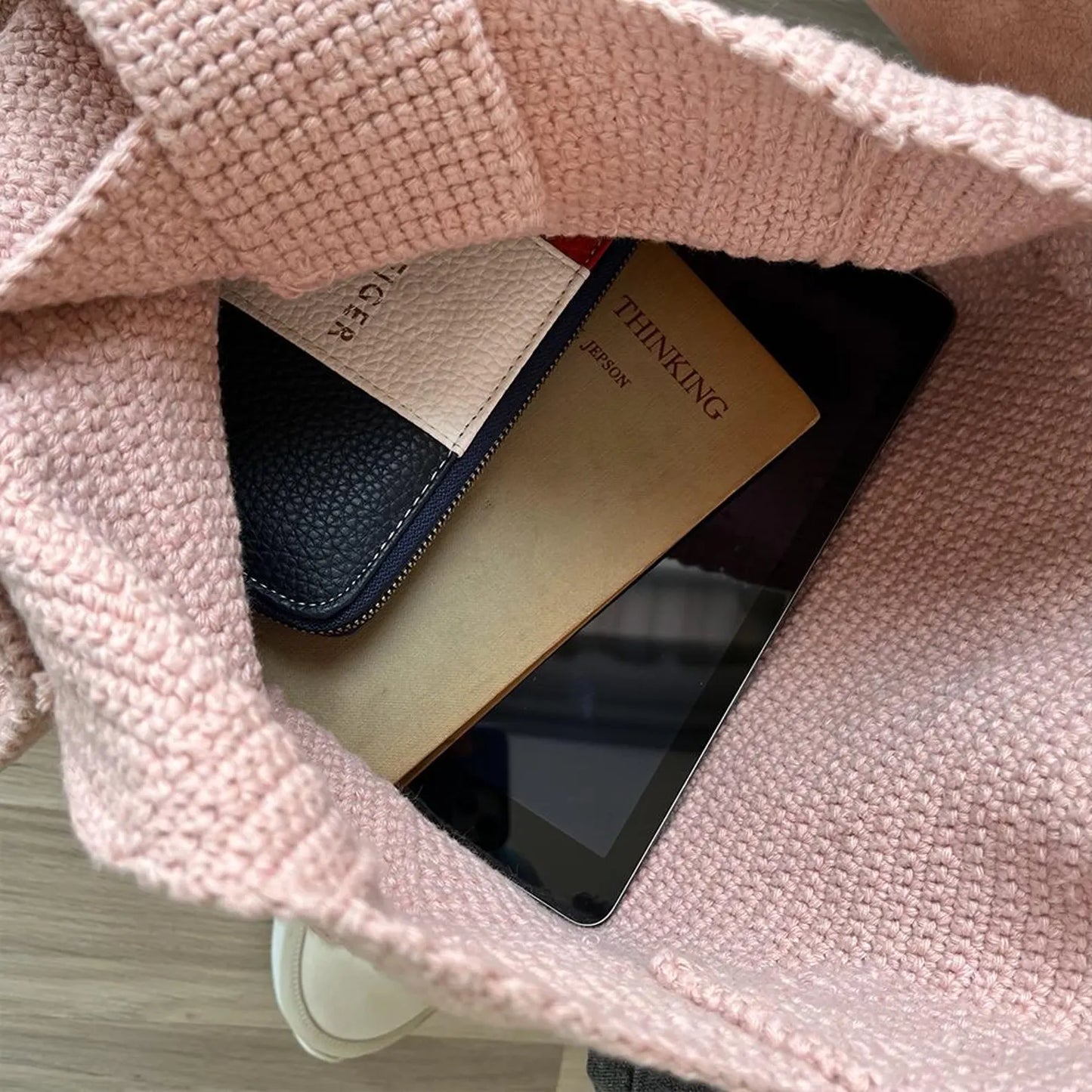 🐱 Crochet Cat Tote Bag Pattern – Cute & Colorful PDF