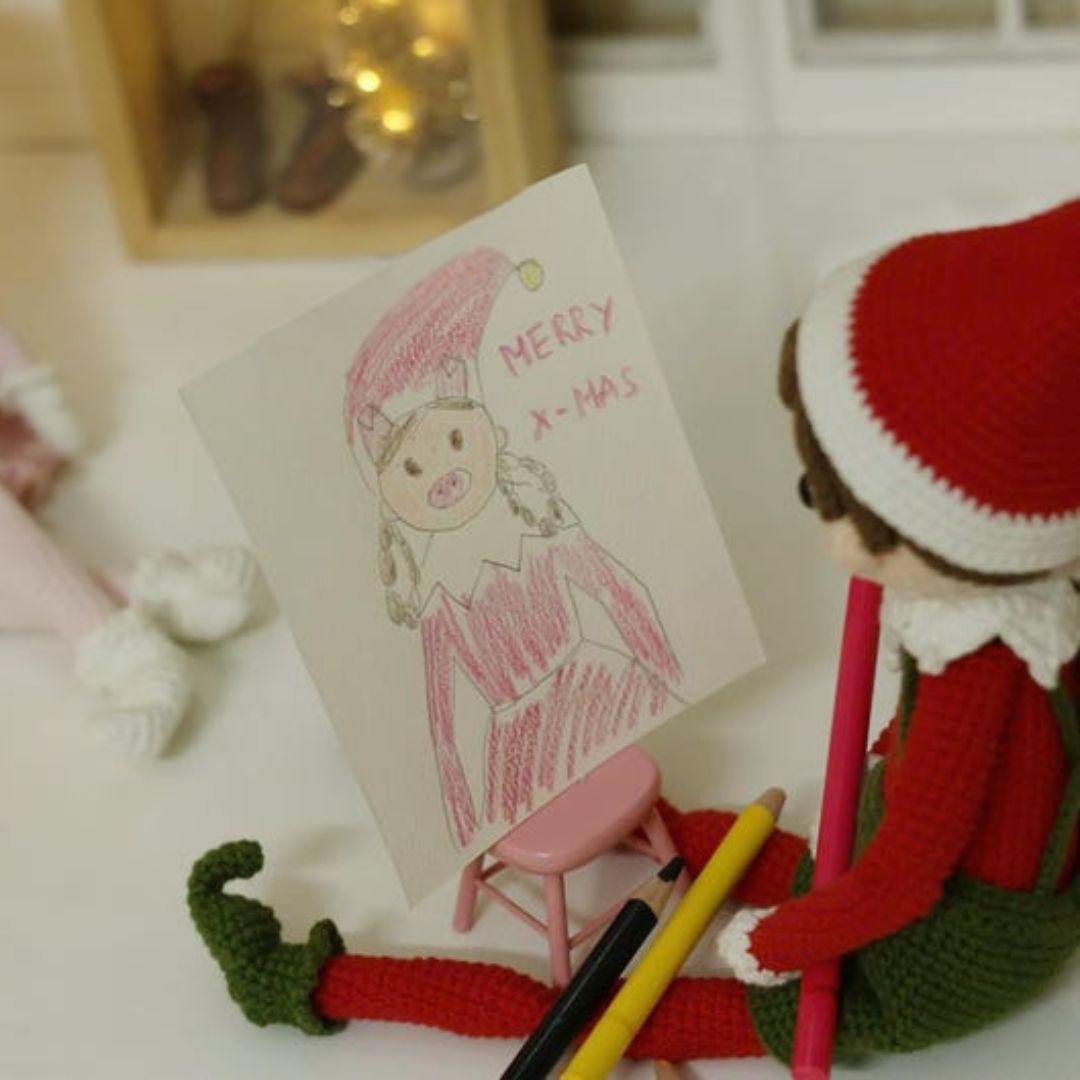 ELF Christmas Doll crochet pattern - Cielcraft
