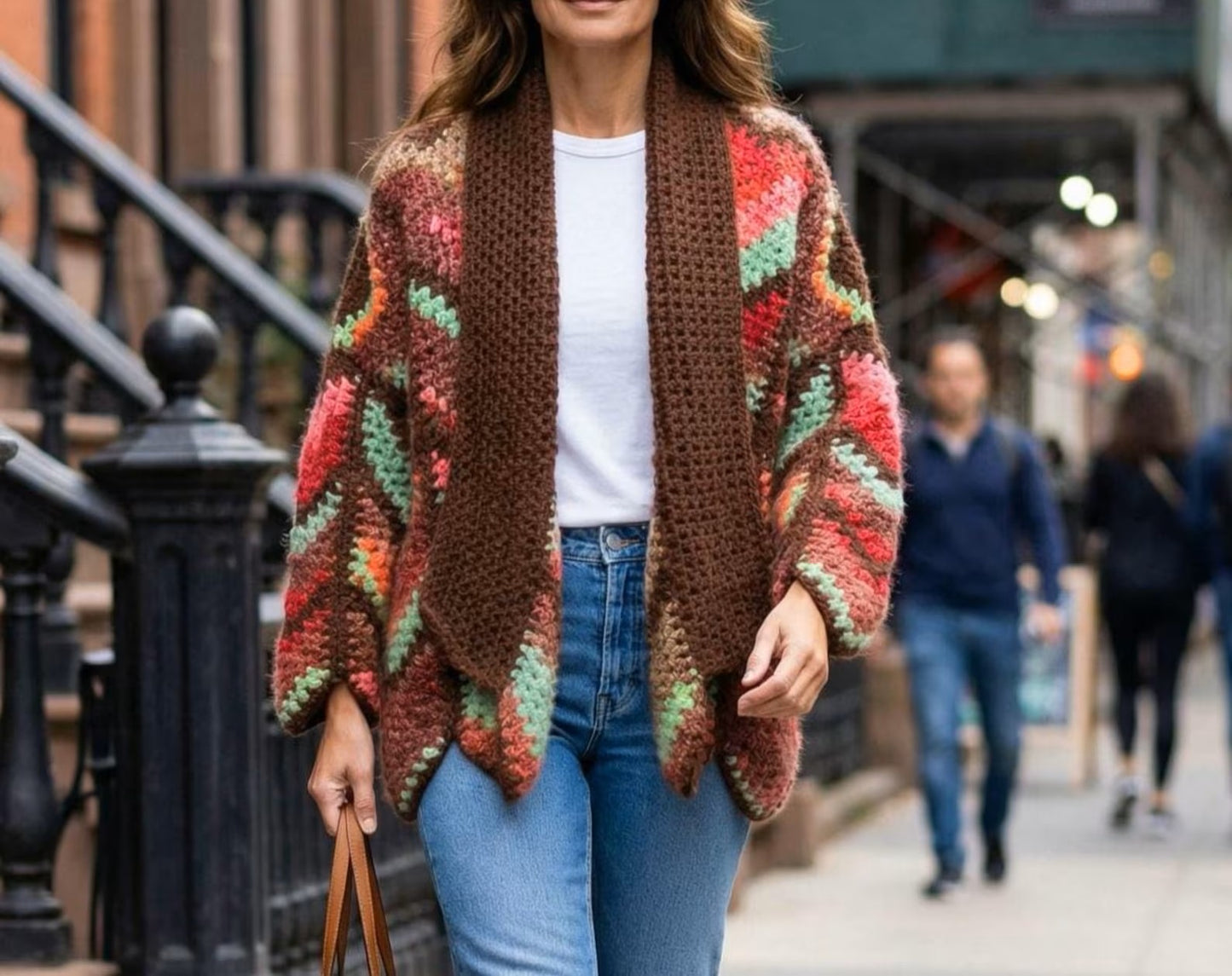 ✨ Diamond Short Cardigan 🧶 | Modern Crochet Pattern (PDF) 💫