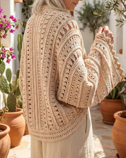 ✨ Charlotte Shrug Pattern 🌸 Boho Crochet PDF