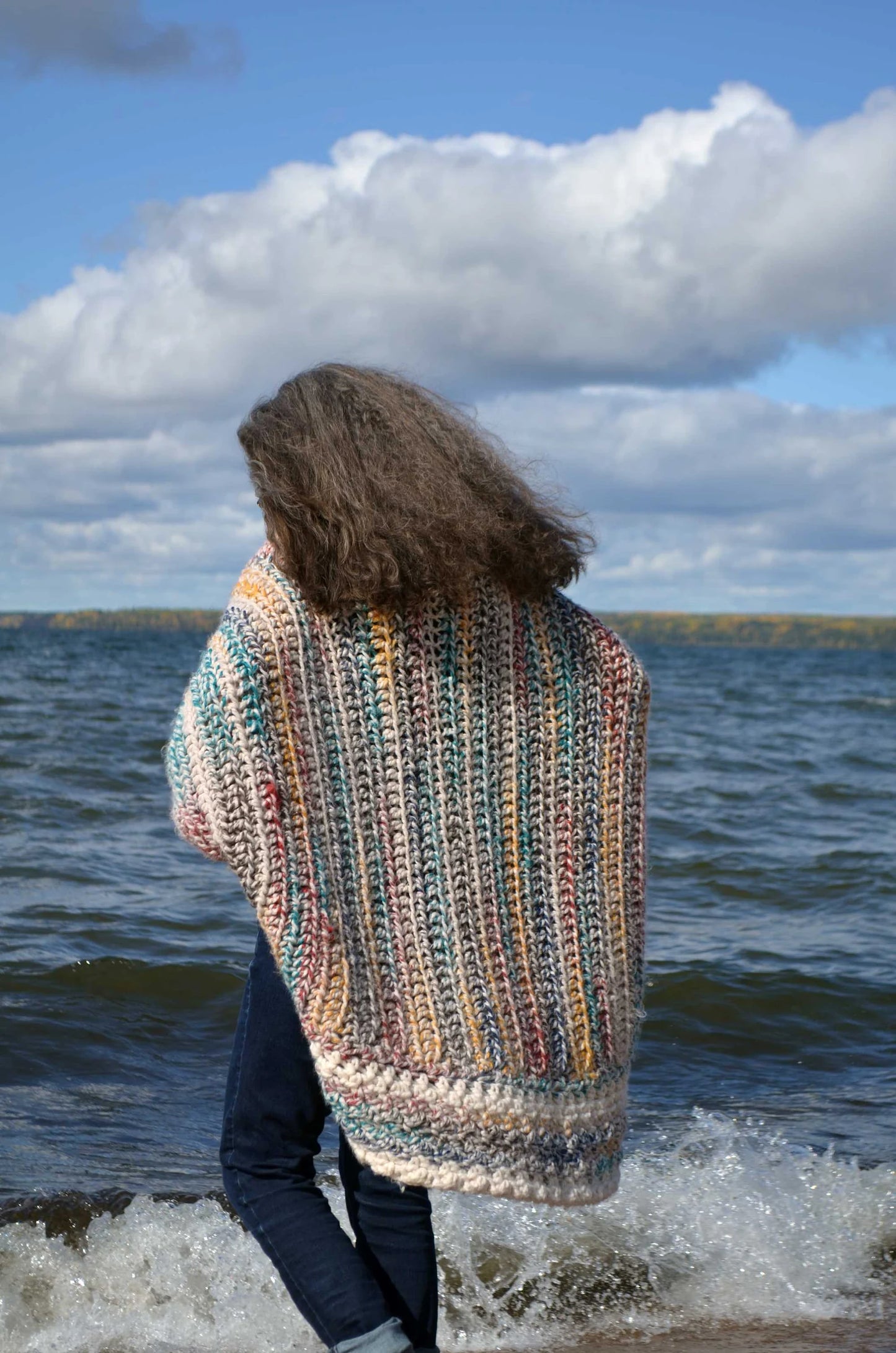 🧥 Luxe Oversized Shrug Cardigan Crochet Pattern ✨