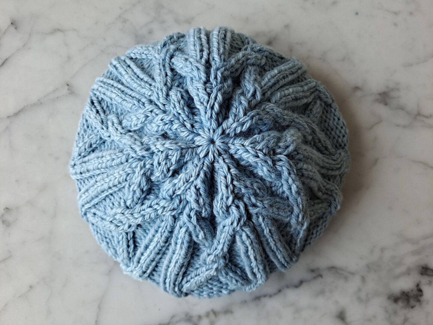 🧶 Moher Cable Knit Hat Pattern – Seamless, Unisex & Cozy (PDF Download) - Cielcraft