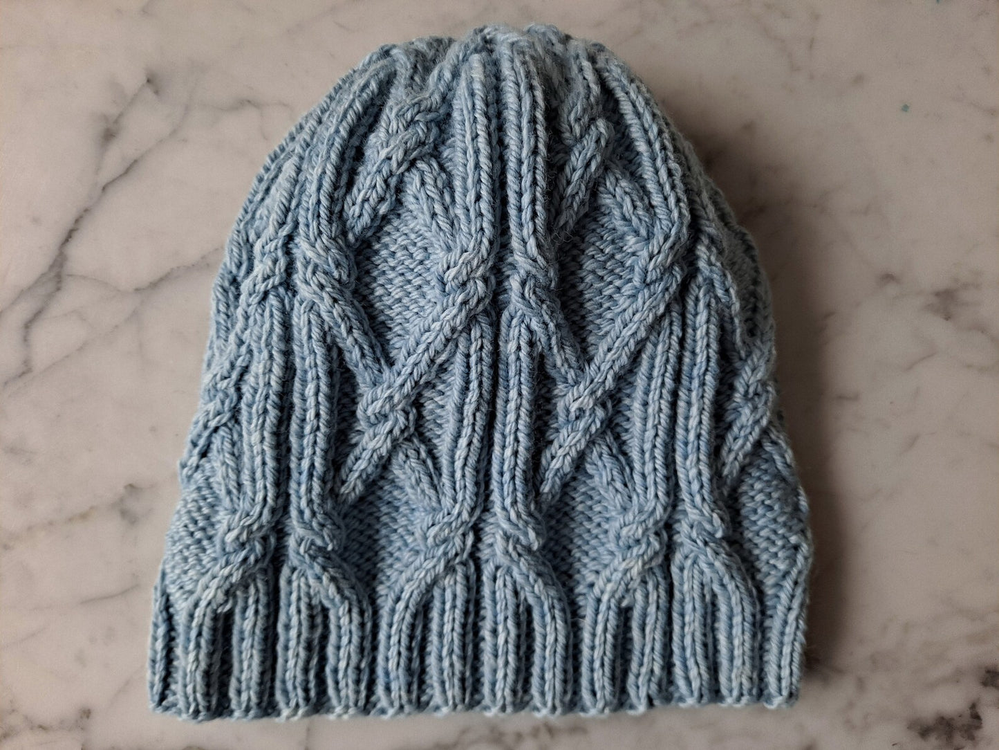 🧶 Moher Cable Knit Hat Pattern – Seamless, Unisex & Cozy (PDF Download) - Cielcraft