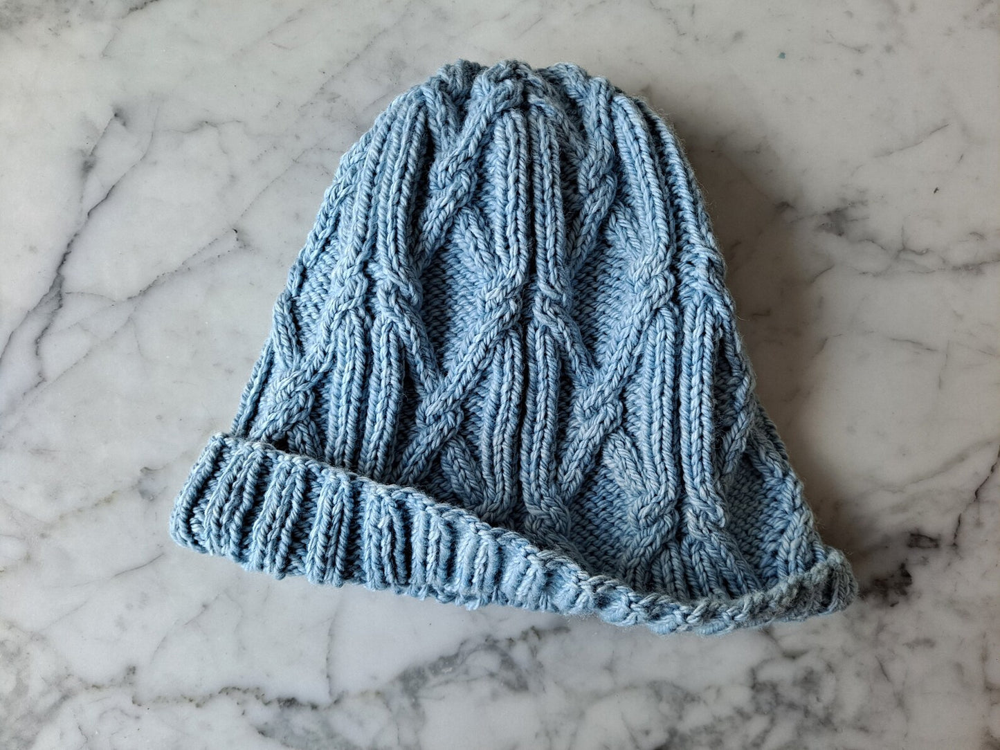 🧶 Moher Cable Knit Hat Pattern – Seamless, Unisex & Cozy (PDF Download) - Cielcraft