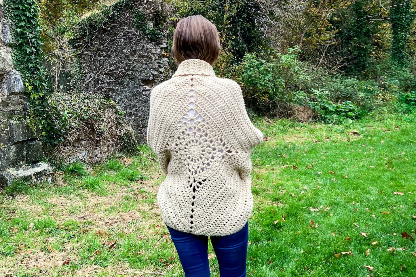 ✨ Dreamcatcher Crochet Shrug Pattern – XS to 4X (PDF) - Cielcraft