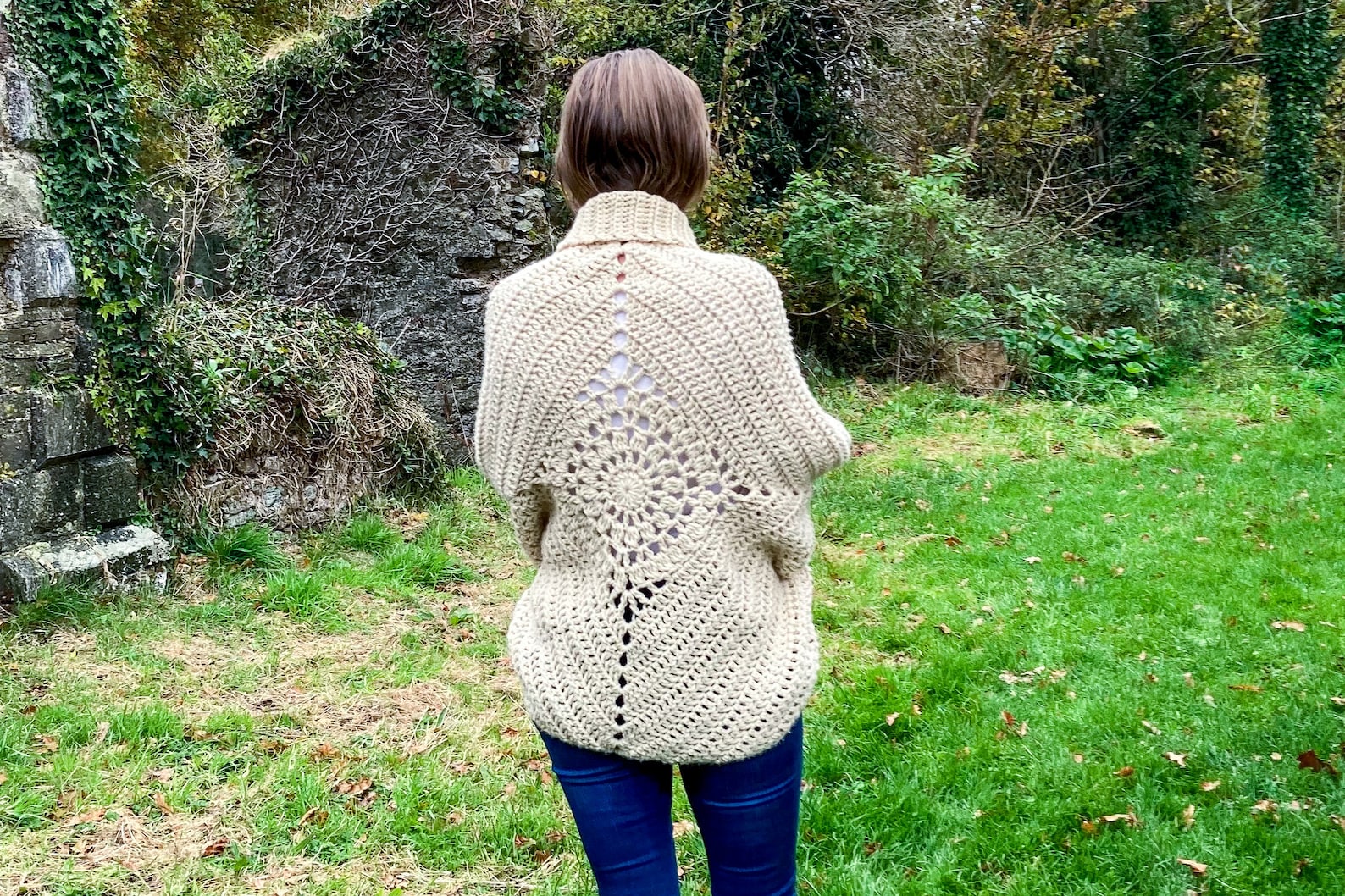 ✨ Dreamcatcher Crochet Shrug Pattern – XS to 4X (PDF) - Cielcraft