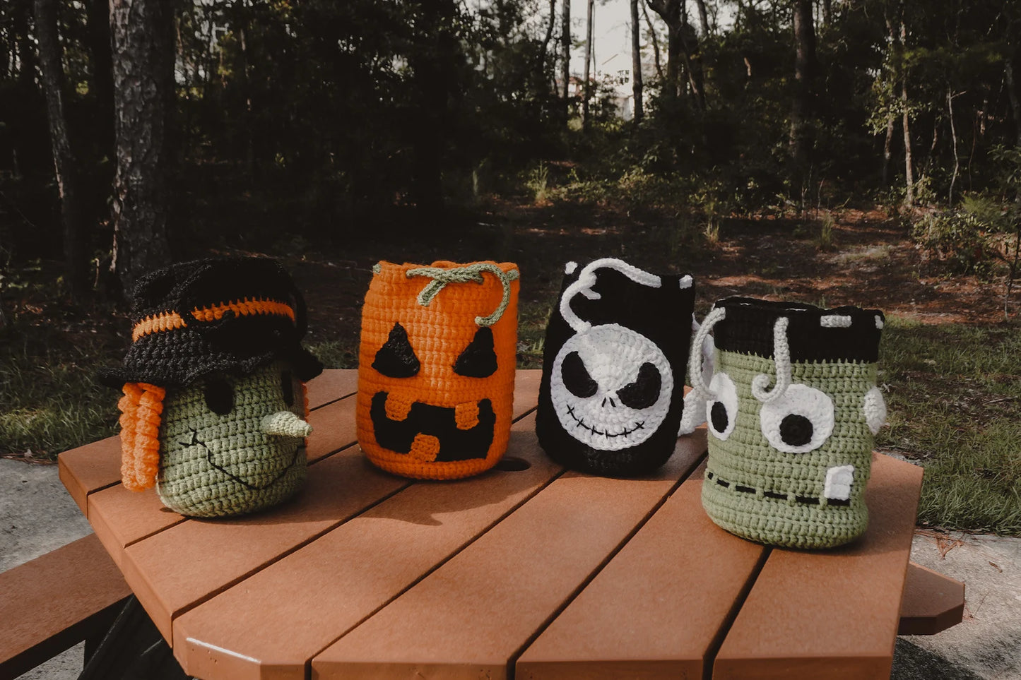 🎃👻 Halloween Bag Pattern Bundle – Crochet PDF