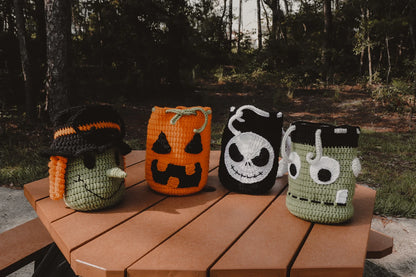 🎃👻 Halloween Bag Pattern Bundle – Crochet PDF