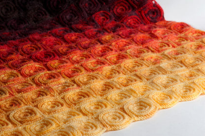 Fire Blanket Crochet Pattern PDF 🔥🧶
