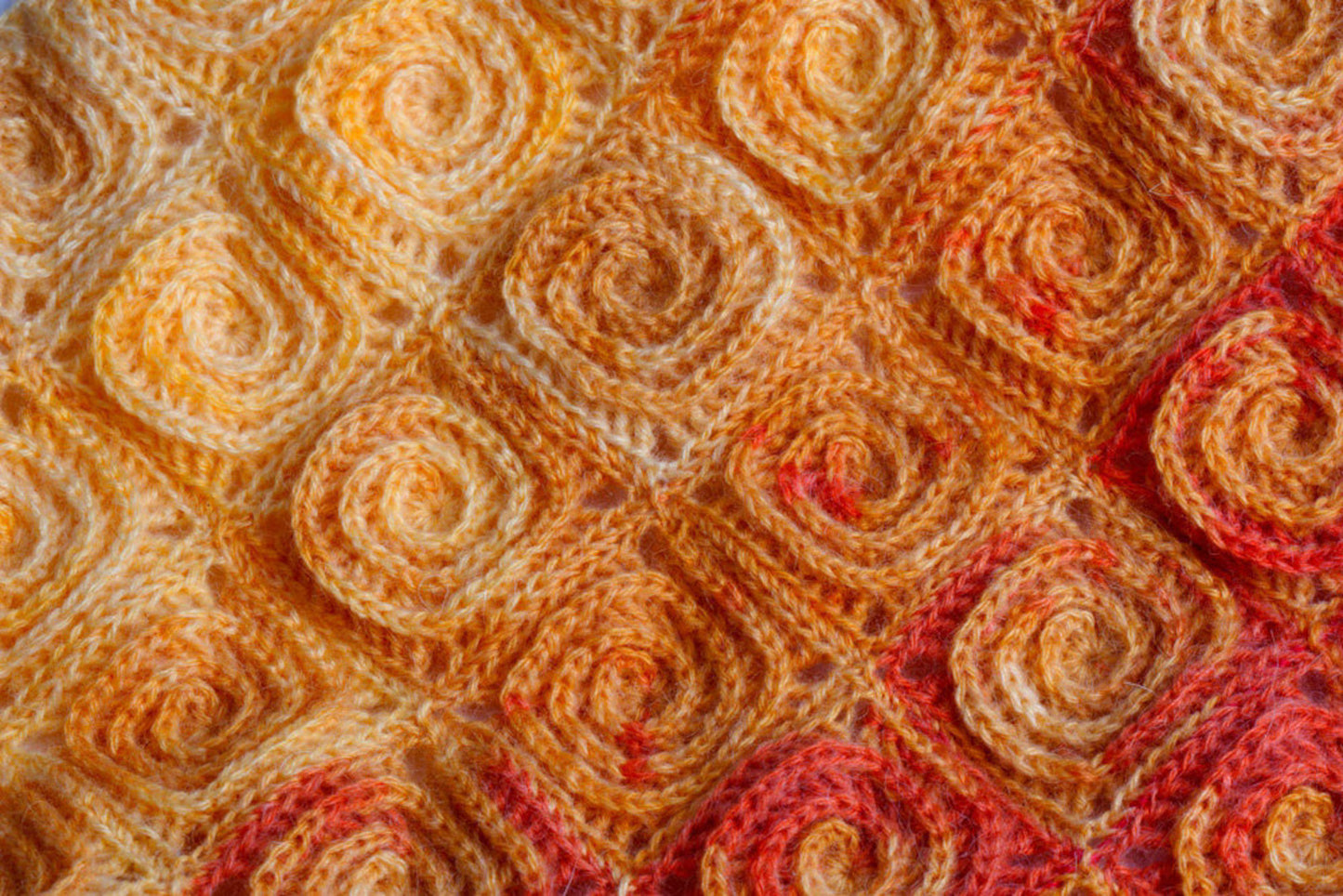 Fire Blanket Crochet Pattern PDF 🔥🧶