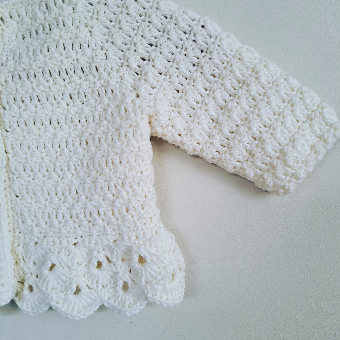 💖 Heather Baby Cardigan Crochet Pattern – Cute & Cozy PDF