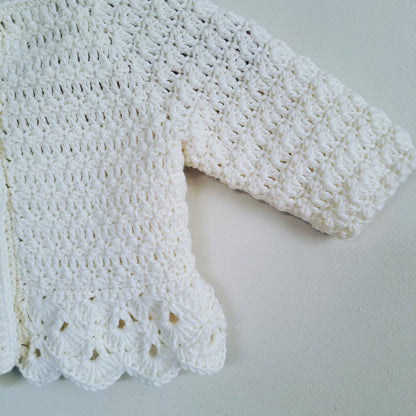 💖 Heather Baby Cardigan Crochet Pattern – Cute & Cozy PDF