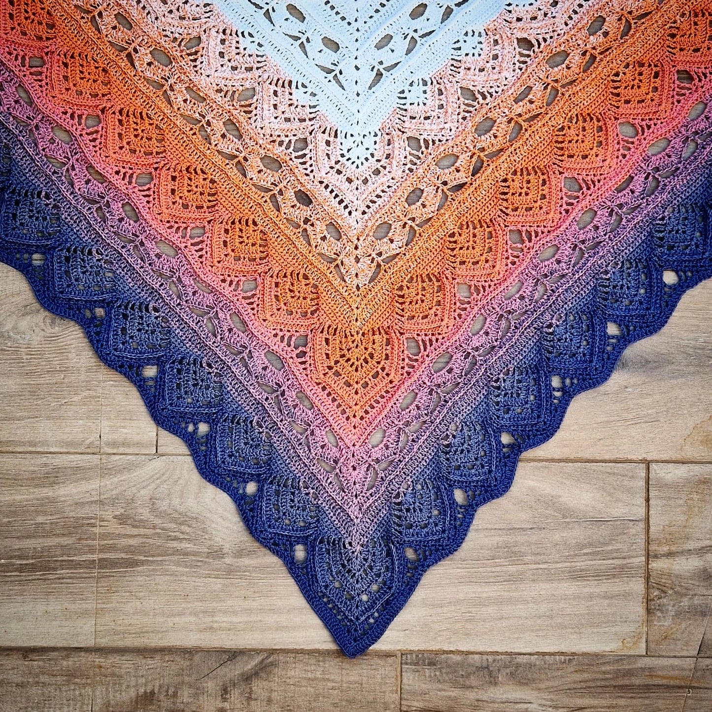 Handmade Beauty 🧣 CeylanTea Shawl Crochet Pattern - Cielcraft