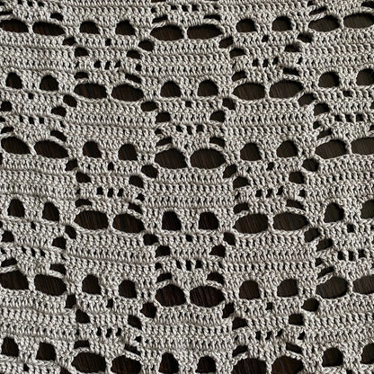 💀 Lost Souls Skull Shawl – Crochet Pattern 🧶