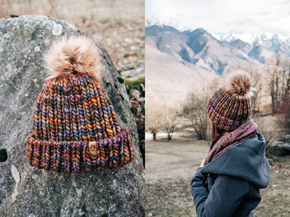Eddie Beanie Knitting Pattern – Super Bulky & Easy (PDF)