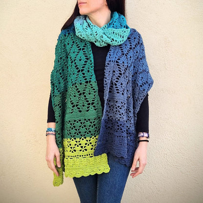 Crochet Shawl Pattern 🧶 Stunning & Timeless Design - Cielcraft