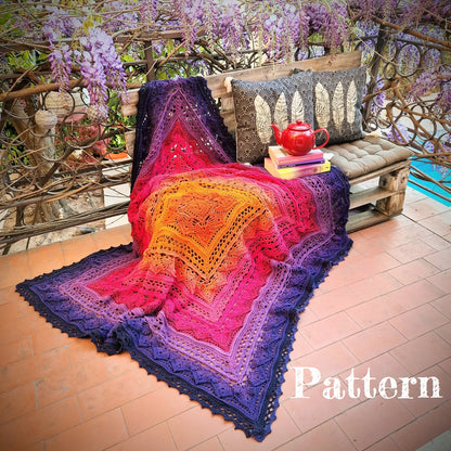 Crochet Your Dream Blanket 🌸 Step-by-Step PDF Pattern - Cielcraft