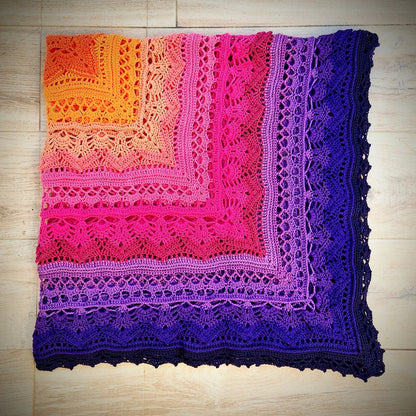 Crochet Your Dream Blanket 🌸 Step-by-Step PDF Pattern - Cielcraft