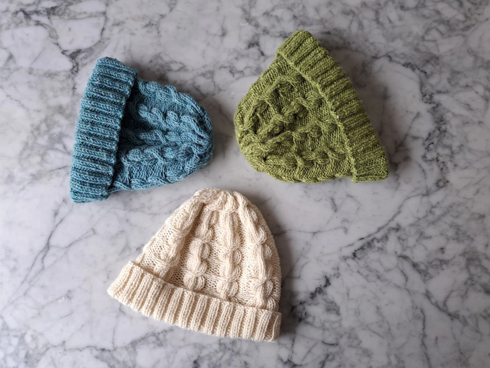 🧶 Aran Watchcap Knitting Pattern – Chunky, Textured & Warm Beanie (PDF) - Cielcraft