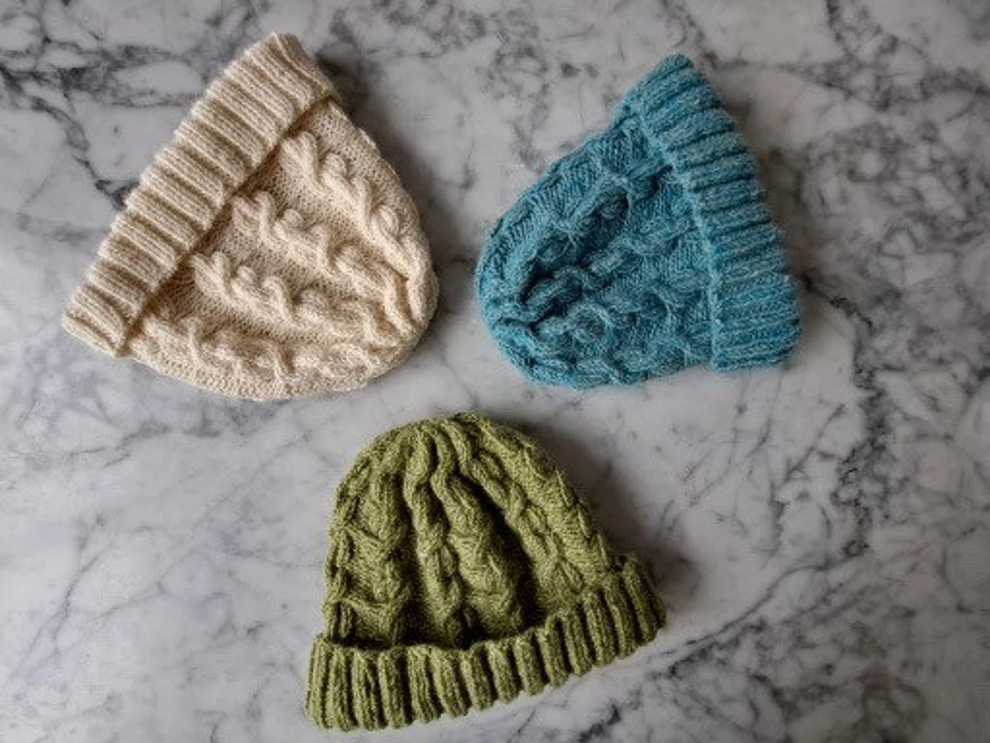 🧶 Aran Watchcap Knitting Pattern – Chunky, Textured & Warm Beanie (PDF) - Cielcraft
