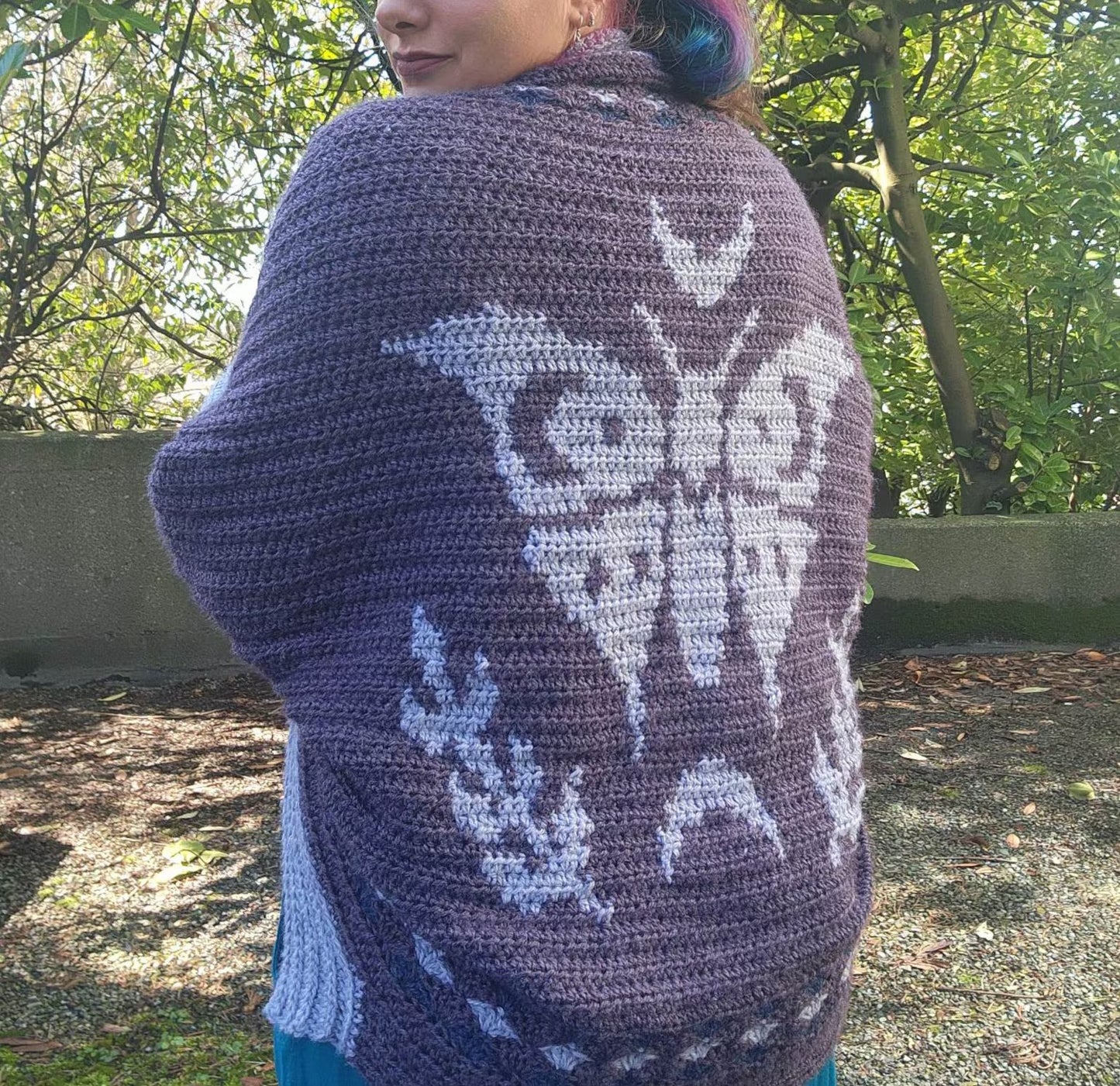 Oversized Crochet Cardigan 🦋 Boho & Cozy Pattern