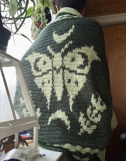 Oversized Crochet Cardigan 🦋 Boho & Cozy Pattern