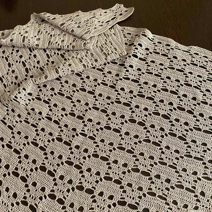 💀 Lost Souls Skull Shawl – Crochet Pattern 🧶