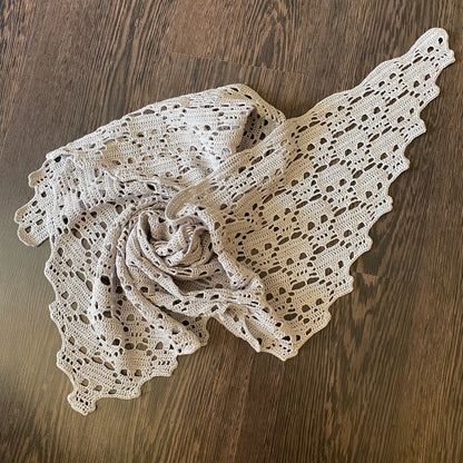 💀 Lost Souls Skull Shawl – Crochet Pattern 🧶