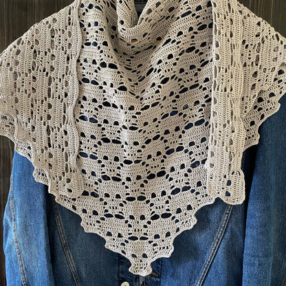💀 Lost Souls Skull Shawl – Crochet Pattern 🧶