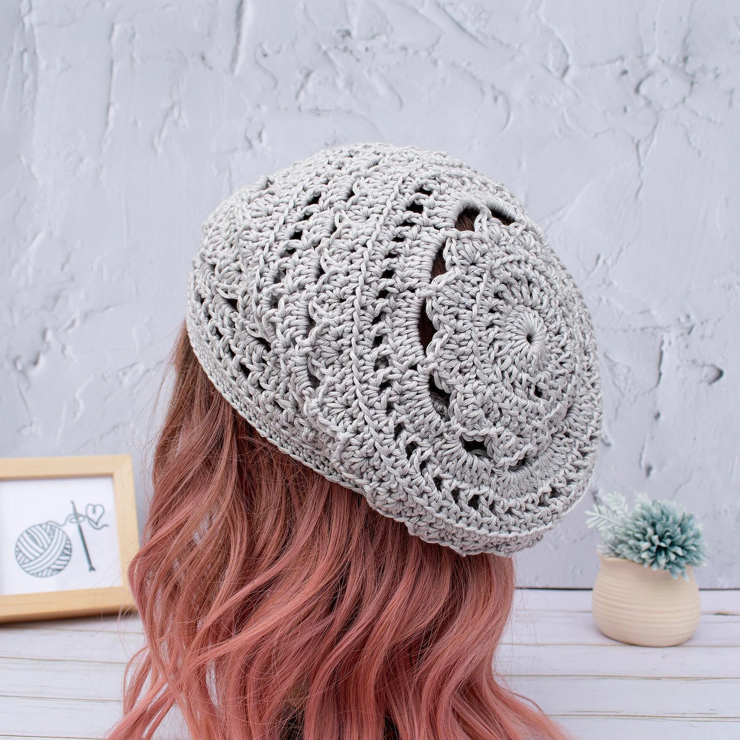 🌿 Boho Crochet Mandala Hat Pattern – Quick & Easy Beginner-Friendly PDF 🧶 - Cielcraft