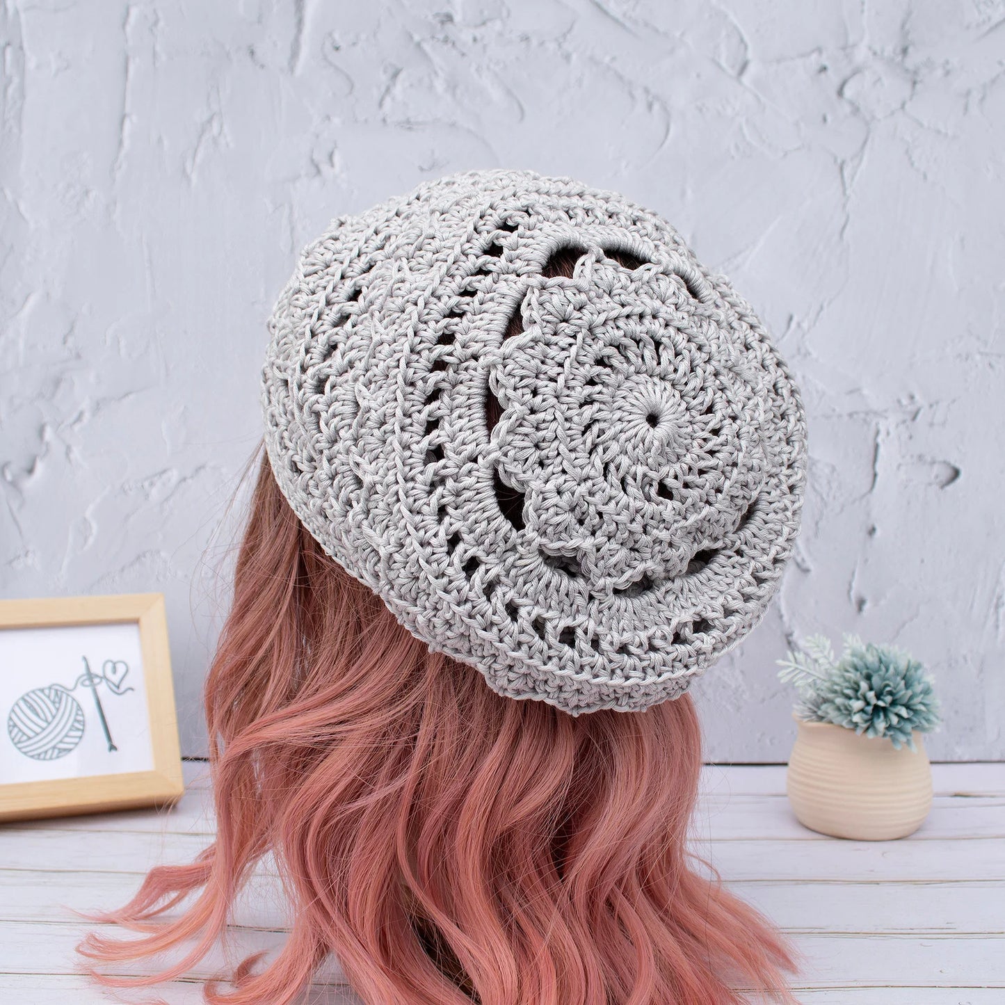 🌿 Boho Crochet Mandala Hat Pattern – Quick & Easy Beginner-Friendly PDF 🧶 - Cielcraft