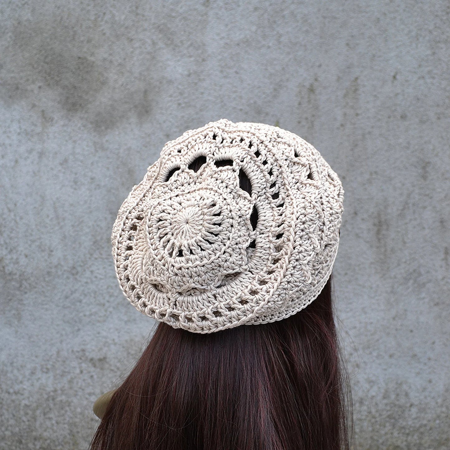 🌿 Boho Crochet Mandala Hat Pattern – Quick & Easy Beginner-Friendly PDF 🧶 - Cielcraft