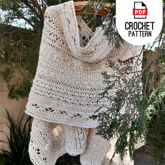 Cozy Crochet Scarf Pattern – 6 Styles in 1 | Hooded, Infinity & Shawl Options (PDF) - Cielcraft
