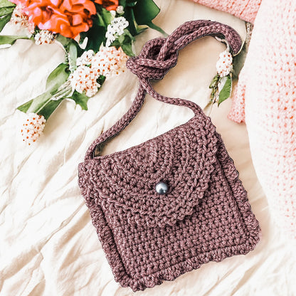 💕 Tiny Treasure Bag – Beginner Crochet Purse Pattern