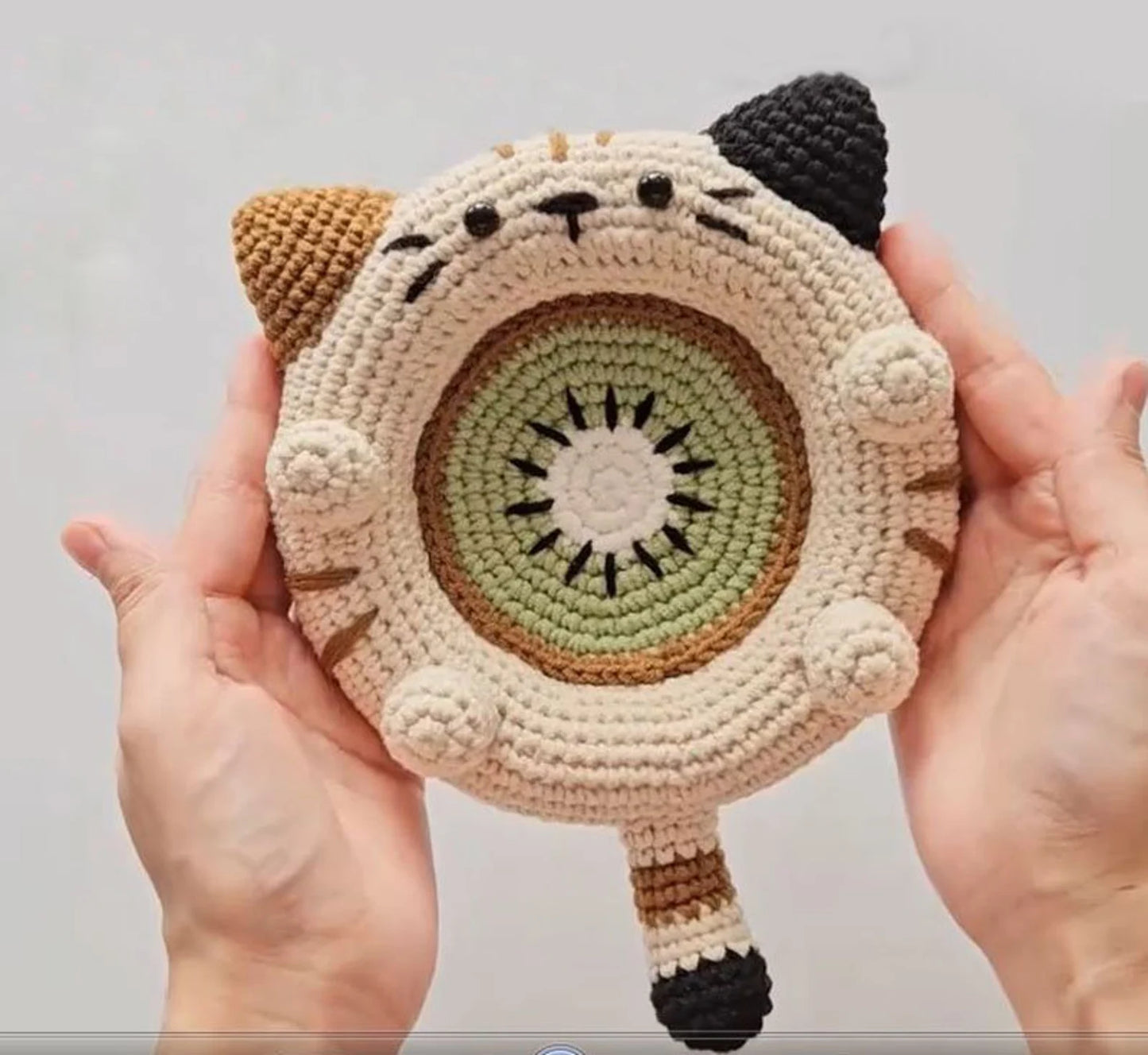 🐻🐷🐱 Animal Hug Cup Crochet Pattern – Cute Bear, Pig & Cat Set 🧶