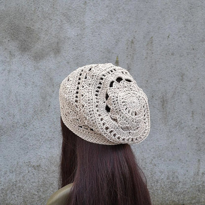 🌿 Boho Crochet Mandala Hat Pattern – Quick & Easy Beginner-Friendly PDF 🧶 - Cielcraft