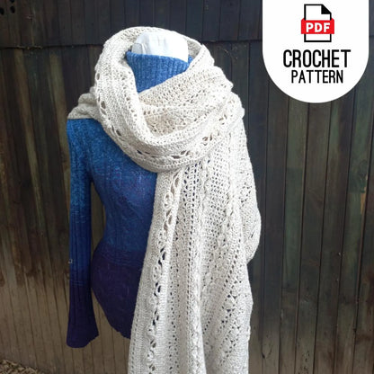 Cozy Crochet Scarf Pattern – 6 Styles in 1 | Hooded, Infinity & Shawl Options (PDF) - Cielcraft