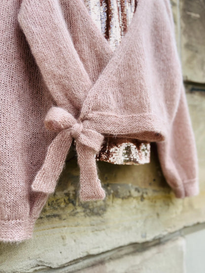 Camille Wrap Cardigan Knitting Pattern PDF