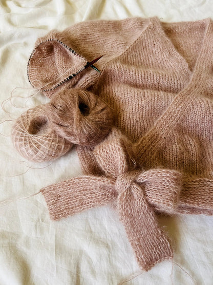 Camille Wrap Cardigan Knitting Pattern PDF