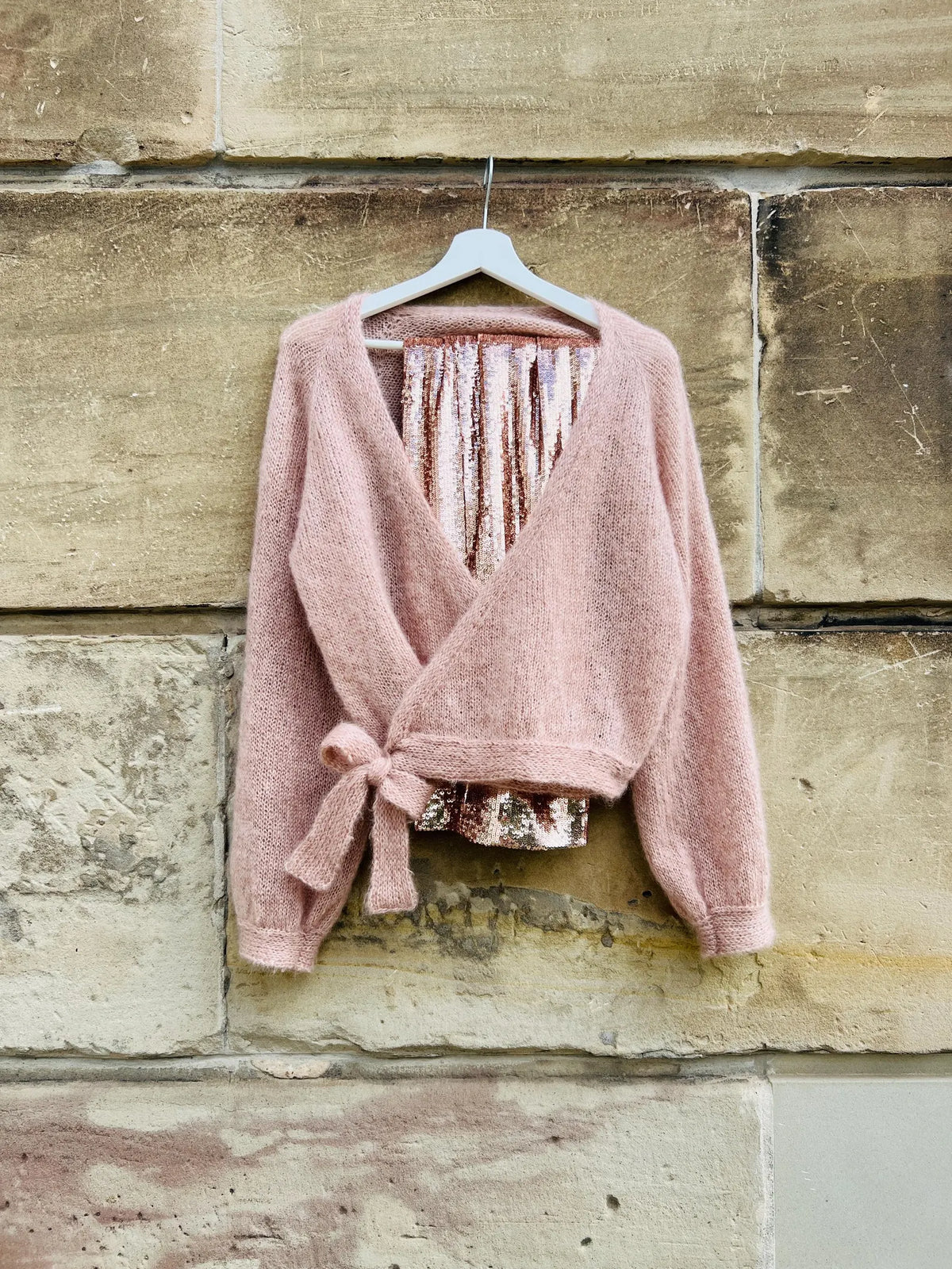 Camille Wrap Cardigan Knitting Pattern PDF
