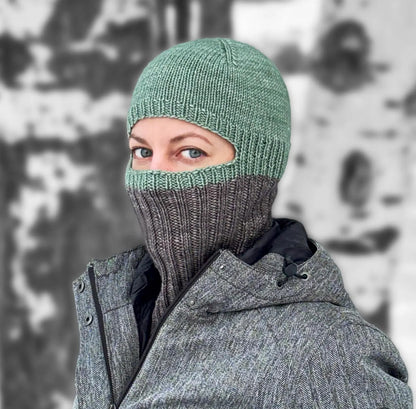 ❄️ 2-in-1 Knit Balaclava & Hat – Unisex Winter Pattern (PDF)