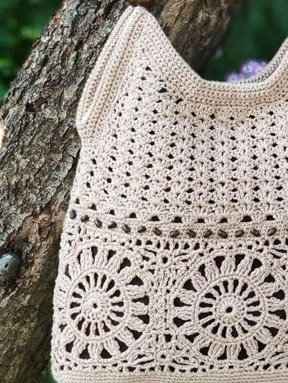 Crochet Market Bag Pattern – Step-by-Step