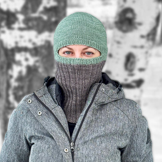 ❄️ 2-in-1 Knit Balaclava & Hat – Unisex Winter Pattern (PDF)