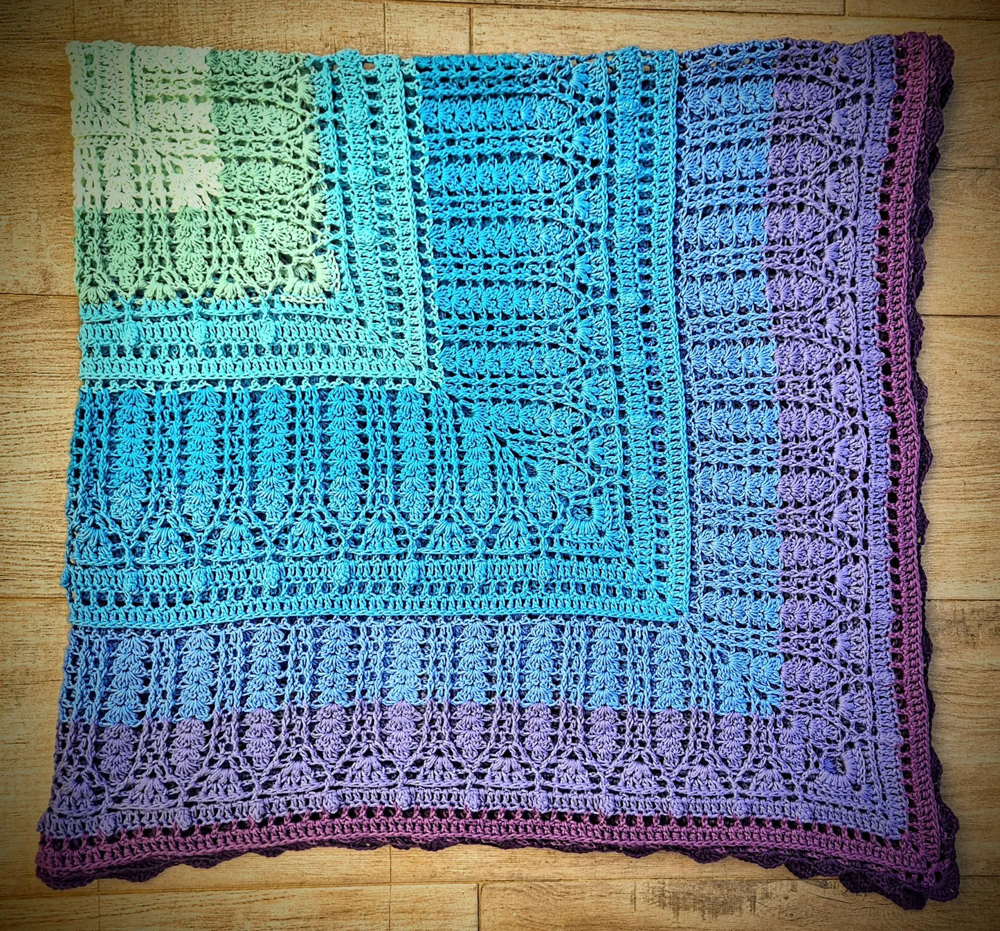 🧋 Bubble Tea Blanket Crochet Pattern – Textured & Modern PDF