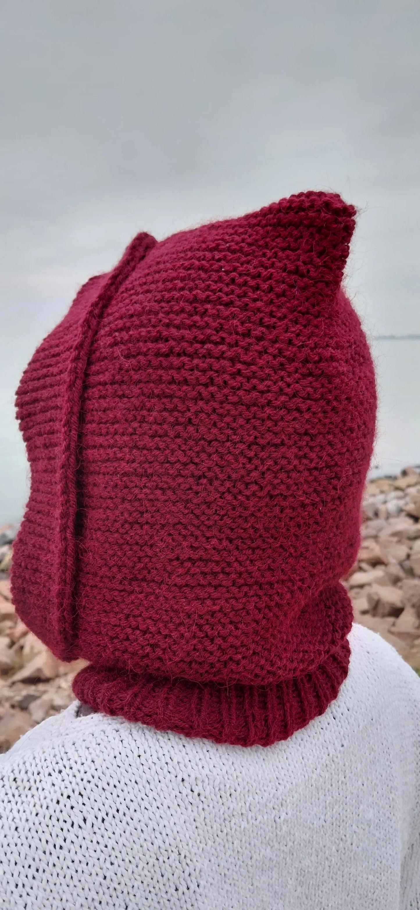 ❄️ Ultimate Winter Balaclava – Knit Hood + Mask Pattern 🧶