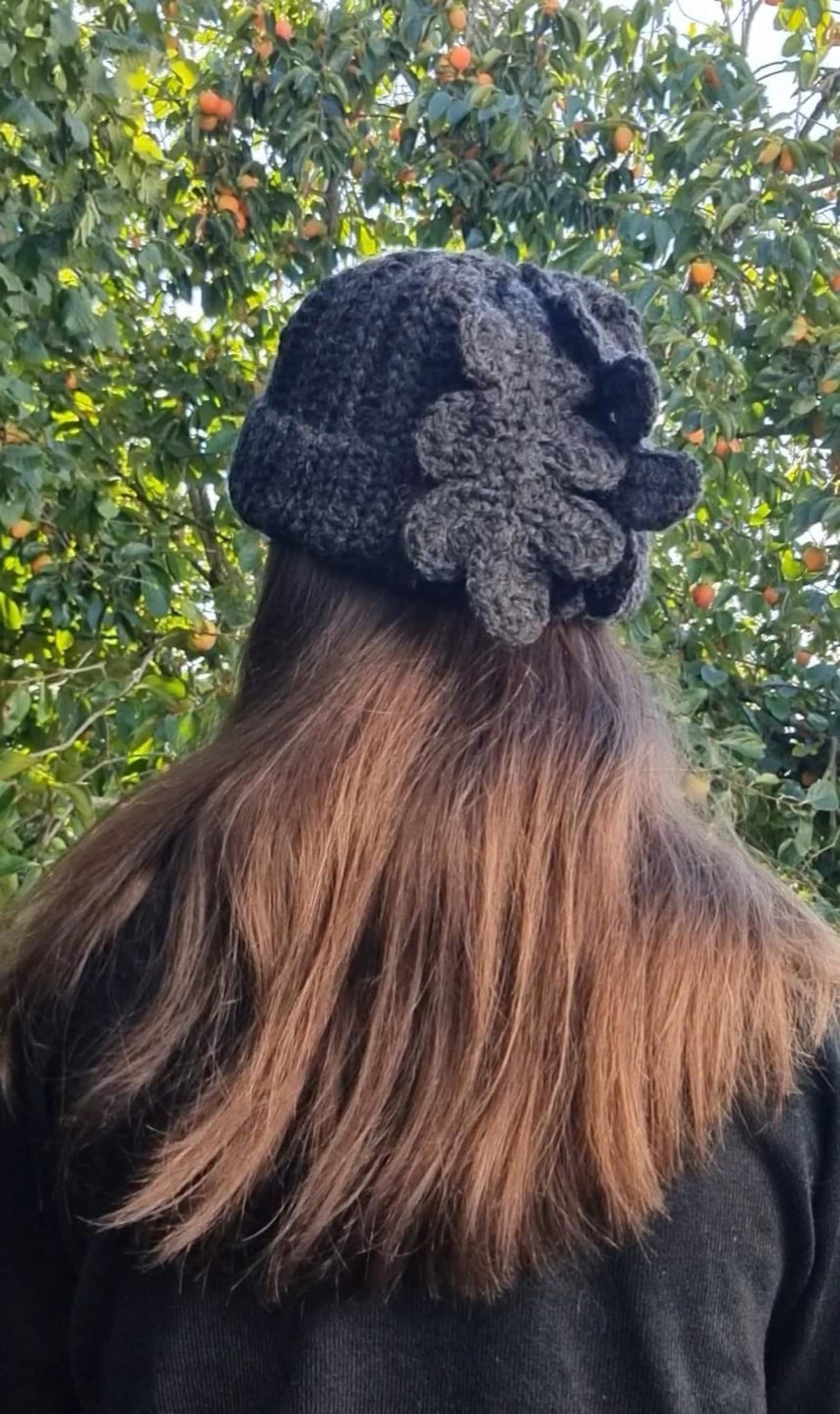 🍃 Leafy Hat Crochet Pattern – Chunky Yarn & 4 Leaf Designs (PDF)