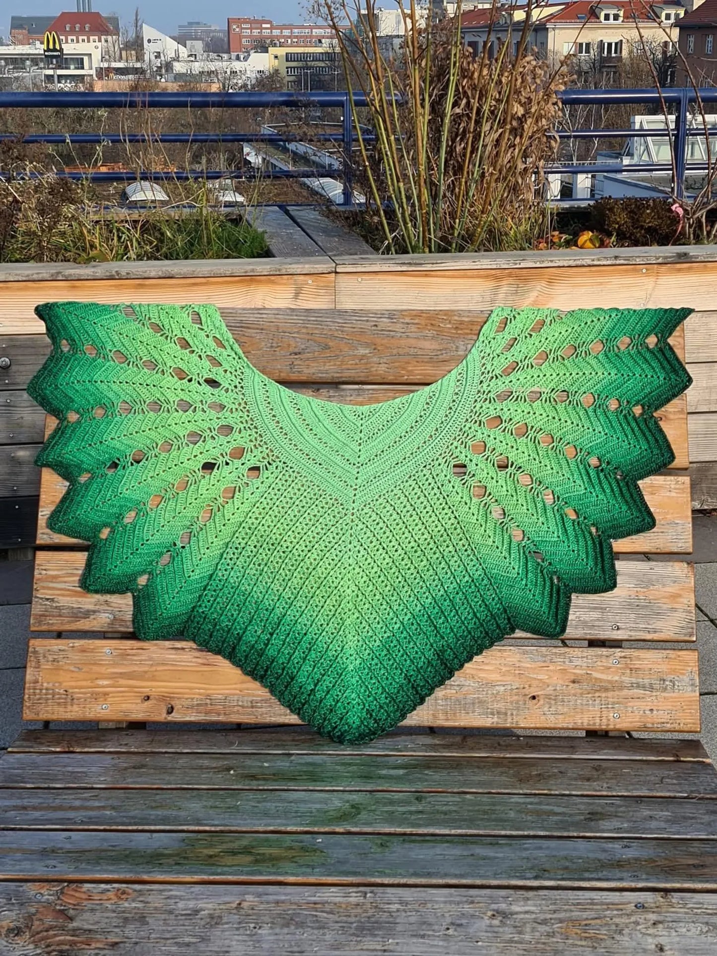 Veilwyn Lace Crochet Shawl Pattern ✨ Airy & Elegant Wrap (PDF)