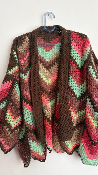✨ Diamond Short Cardigan 🧶 | Modern Crochet Pattern (PDF) 💫